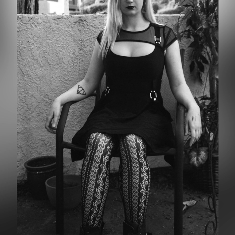 Killstar Dress size small only worn for photoshoot (pictured) in good condition